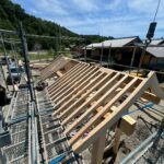 鳥居本撮影所　島原大門工事